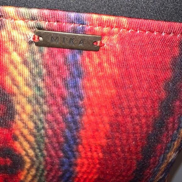 Mika, womens size small Aztec snake geometric adj strap Bralett bikini swimtop ￼ - Picture 5 of 8